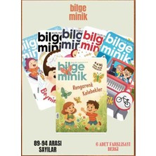 Bilge Minik 6 Adet Dergi (89-90-91-92-93-94 Sayılar)