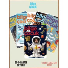 Bilge Çocuk Dergisi Bilge Çocuk 6 Adet Dergi (89-90-91-92-93-94 Sayılar)