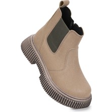 Kiko Kids  Penka Fermuarlı Erkek Çocuk Günlük Bot Ayakkabı