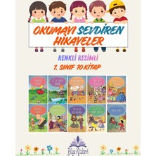 Ata Yayıncılık 1. Sınıf Okumayı Sevdiren Renkli Resimli Hikayeler 9 - 10 Kitap