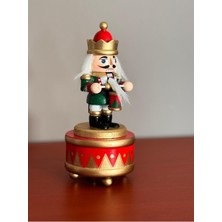 Renkli Yılbaşı Kurşun Asker Müzik Kutusu, Şık ve Eğlenceli Dekorasyon Parçası