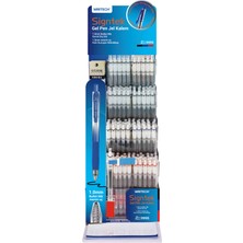 Writech Wrıtech W-099S Sıgntek Imza Kalemi 1,0mm Jel Kalemi Mavi Gövde - 96'lı Dısplay