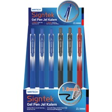 Writech Wrıtech W-099S Sıgntek Imza Kalemi 1,0mm Jel Kalemi - 24'lü Stand