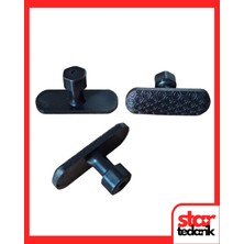 Pdr Boyasız Göçük Düzeltme Plastiği Bombeli Kavisli  16X45MM - D. N6 - Siyah | startedarik