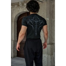 Liber Cyberbones - Compression T-Shirt (Siyah)