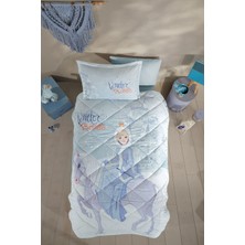 Clasy Ranforce %100 Pamuk Tek Kişilik Uyku Seti Winter Princess