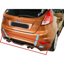 Türkset Fiesta 2009-2017 St Arka Ek (( Egzozlar Hariç )) (( Beyaz Boyalı )) (( Diğer Renkler Için Msj ))