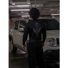 Liber Valhalla - Uzun Kollu Compression T-Shirt (Siyah)