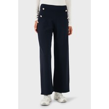 Via Dante Straight Fit Taş Detaylı Düz Paça Pantolon Bayan Pantolon 268755080