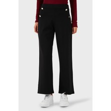 Via Dante Straight Fit Taş Detaylı Düz Paça Pantolon Bayan Pantolon 268755080