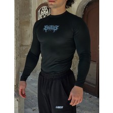 Liber Endoflife - Uzun Kollu Compression T-Shirt (Siyah)