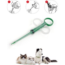 Anadolu Vet Kedi Köpek Hap Yutturma Enjektörü. Kıskaç Uçlu