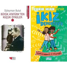 Can Yayınları Büyük Atatürk'ten Küçük Öyküler 1 (Süleyman Bulut) ve Yalanlar Gerçekler ve Kurabiyeler Ikiz Dedektifler