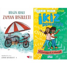 Can Yayınları Zaman Bisikleti 1 (Bilgin Adalı) ve Yalanlar Gerçekler ve Kurabiyeler Ikiz Dedektifler