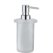 Gedy Azzorre Sıvı Sabunluk, Tezgah Üstü - Buzlu Cam