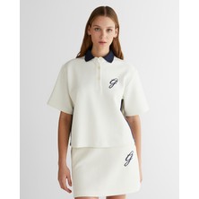Gant Kadın Krem Logolu Polo 42425115T.113