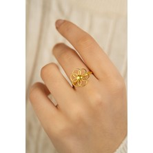 8 Ayar Altın Yüzük 8A162