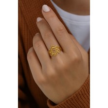 Altın 8 Ayar Fantazi Yüzük - 8A191