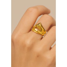 8 Ayar Altın Fantazi Yüzük 8A184