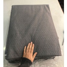 Türkanlar Home Soft Dokulu Kaymaz Tabanlı Koltuk Örtüsü Koyu Gri  ( 200X 170 Cm)