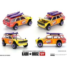 Kaido House //210 Datsun Kaido 510 Wagon 4x4 Kaido Islands V1 1/64 Model Araba