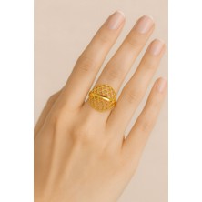 8 Ayar Altın Fantazi Yüzük 8A169