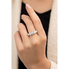 8 Ayar Altın Beştaş Yüzük 8A105