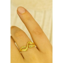 8 Ayar Altın Fantazi Yüzük 8A171