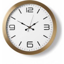 Metal Dekoratif Eskitme Duvar Saati | 36 cm | Butik Saat