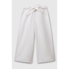 United Colors Of Benetton Kız Çocuk Keten Pantolon F01W 6/14 Yaş