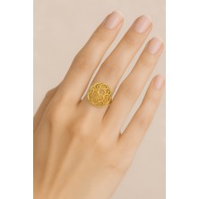 8 Ayar Altın Fantazi Yüzük 8A170