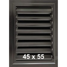 Antrasit Renk Yapışkanlı Banyo ve Tuvalet Menfezi, Şık ve Kullanışlı Tasarım