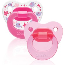 Wee Baby 2'li Damaklı Emzik No:1 0-6 Ay Pembe