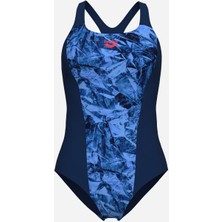 Arena Womens Crackle Swimsuit Swim Pro Kadın Yüzücü Mayosu 008229780