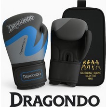 DragonDo Dynamite Kick Boks Eldiveni ve Boks Eldiveni Taşıma Çantası Seti