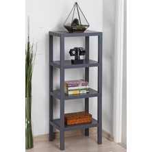 Dört Katlı Çok Amaçlı Plastik Raf, Mutfak, Banyo ve Balkon Için Çözüm