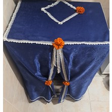 Lacivert Çamaşır Makinesi Örtüsü, Koruma ve Şıklık Sağlar