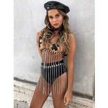İptila Lingerie Zincir Fantezi Iç Giyim Takım