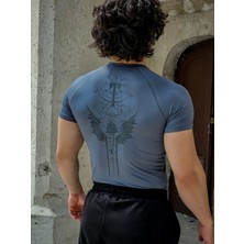 Liber Valhalla - Compression T-Shirt (Füme)