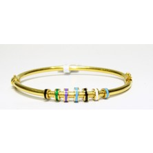 Kızılay Kuyumcusu 22 Ayar Altın Renkli Günlük Kelepçe Bilezik 10.46 gr KLP1123