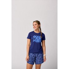 Brooks Distance Short Sleeve 3.0 Kadın Lacivert Kısa Kollu Tshirt 221669418