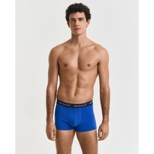Gant Erkek Lacivert Slim Fit Logolu 3'lü Boxer 902513003.447