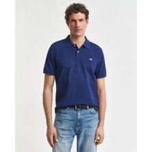 Gant Erkek Lacivert Regular Fit Polo 2210.423
