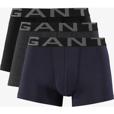 Gant Erkek Lacivert 3'lü Boxer 9125108T.433