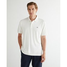 Gant Erkek Krem Relaxed Fit Polo 2425124T.113