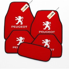 Trendvia Peugeot Uyumlu Halı Oto Paspas Seti 5 Parça – Kaymaz, Suya Dayanıklı, Şık ve Dayanıklı Tasarım