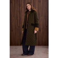 HE-QA Uzun Kapitone Mont Koyu Haki