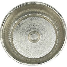 Parlak Krom Hamam Tası, Şık ve Dayanıklı Tasarım, Hijyenik Kullanım Için Ideal.