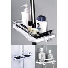 Şık ve Dayanıklı Metalik Banyo Düzenleyici, Kolay Kurulumu ile Pratik Kullanım Sağlar