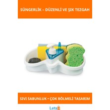 Letsii Şık Tasarımlı Dayanıklı Plastik Leydi Lüks Süngerlik